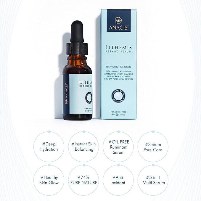 Pore Minimizing Serum for Face - Deep Intensive Hydration - Instant Skin Balancing - Non-Sticky – Non-Greasy Anti-Aging Korean Skin Care (1.01 Fl. Oz)