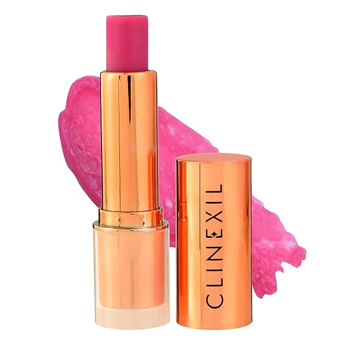 Tinted Lip Balm-Natural Lip Repair with 10% Squalane, Jojoba Oil and Vitamin E – Hydrating, Moisturizing – Natural skincare Balm with Ceramides, Hyaluronic Acid 003 Radiant Ruby