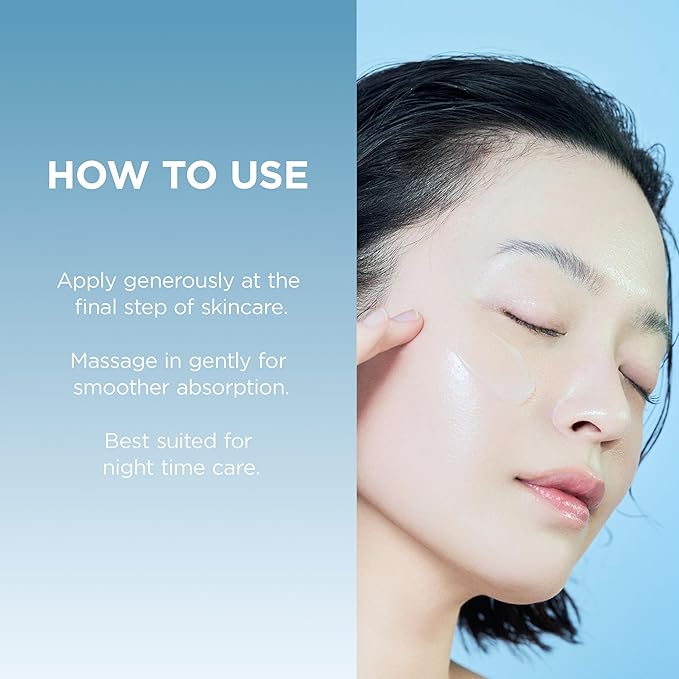 SKIN1004 Hyalu-CICA Sleeping Pack 3.38 fl.oz, 100ml Melatonin Hyaluronic Acid Centella Asiatica Extract Moist and Revitalization Multi Care Solutions