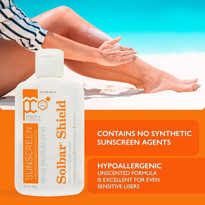 Solbar Shield Sunscreen SPF 40 4.40 oz (Pack of 4)