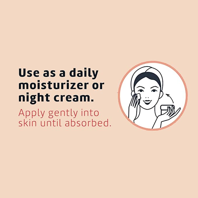 De La Cruz Vitamin E Cream Moisturizer for Face and Neck - Moisturizing Skin Care for All Skin Types - Made in USA - 4 OZ. (6 Pack)