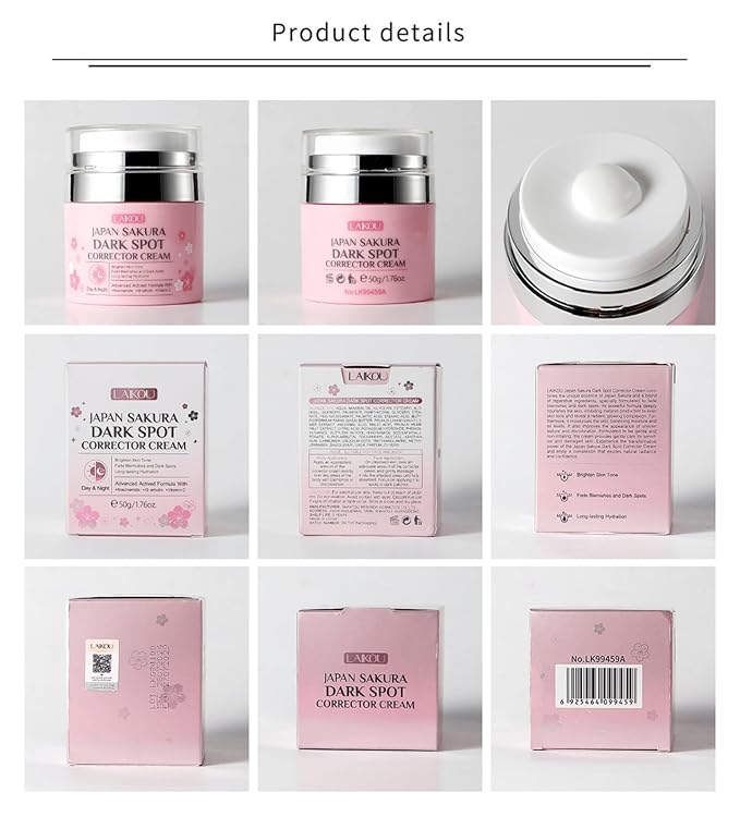 Anti Aging Night Cream for Women - Firming Skin Renewing & Hydrating Face Moisturizer with Firming Effect, JAPAN SAKURA Women Daynight Cream for Face, Korean Formula (50ml)
