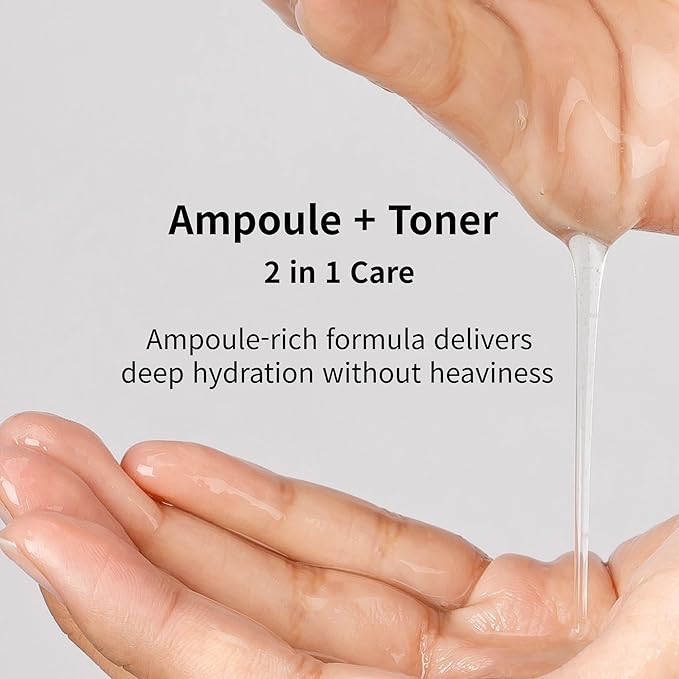 Calm Calm Down CICA Ampoule Toner – Daily Hydrating & Soothing Toner for Sensitive, Acne-Prone Skin with Centella & Madecassoside | Korean Skincare 8.45 fl.oz