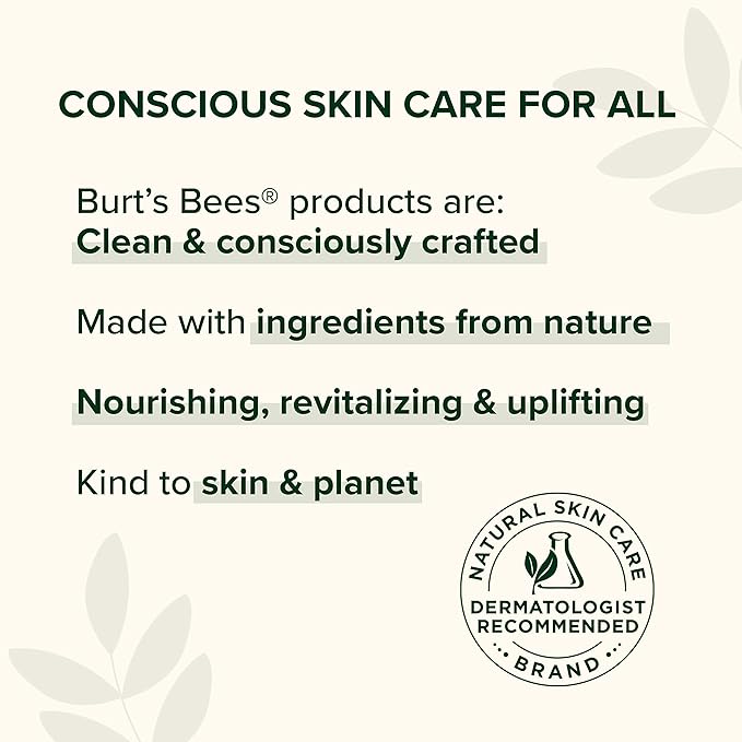 Burt's Bees Clear and Balanced Even Tone Liquid Face Exfoliator, Gentle Exfoliator Reduces Look of Pores and Improves Uneven Pigmentation, 12 Oz