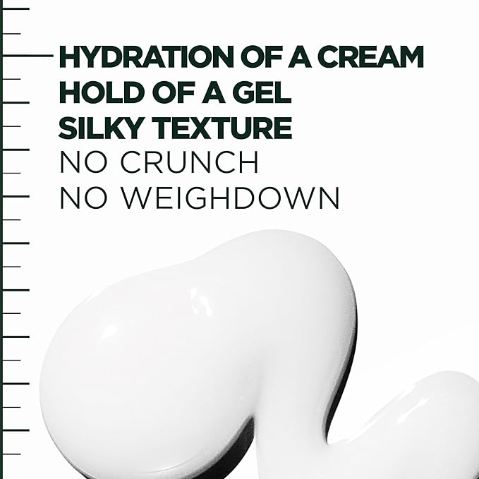 Garnier Fructis Hair Filler Moisture Repair Gel-Cream, Hair Gel for Curls and Waves with Hyaluronic Acid, 5.1 Fl Oz, 1 Count