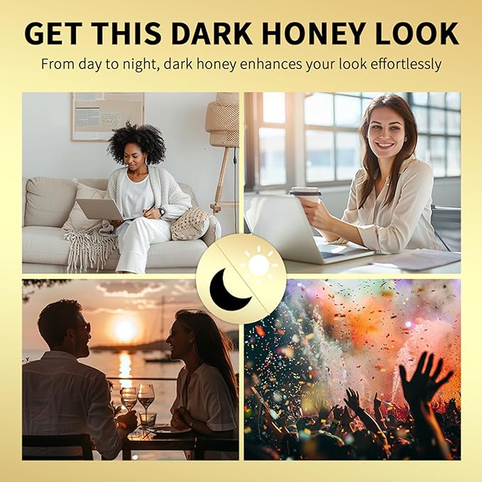Honey Black Lip Balm Hydrating Sheer Lipstick,Pink Honey Lipstick for Women,Natural Glossy Lips Balm,Nourishing and Hydrating Lip Gloss for All Skin Tones(Black Honey)