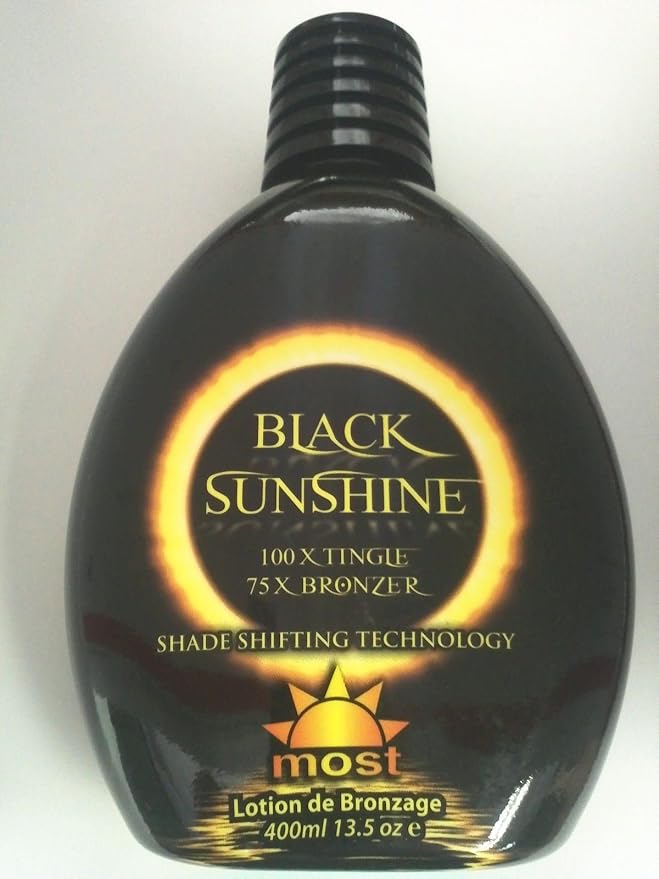 Lotions Hot New Black Sunshine 100x Hot Tingle & 75x Bronzer Indoor Tanning Lotion/Sun Tan