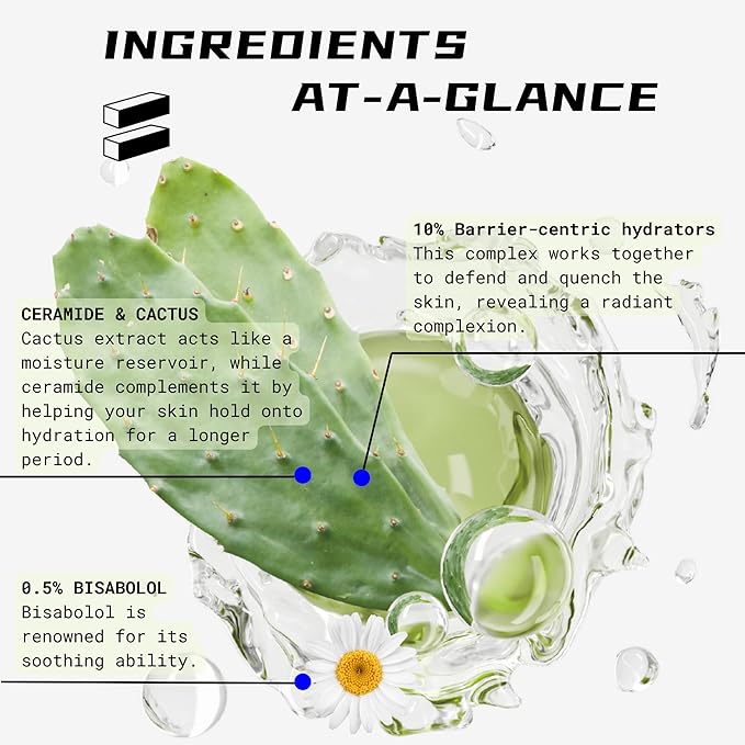 Cactus Ceramide Fortifying Milk and Purslane Prebiotic Moisturizer Bundle Reinforce & Support Moisturizing Skincare