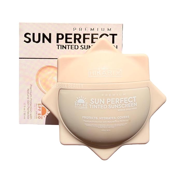 HikariSkin Essentials Ultra Fresh & Premium Sun Perfect Tinted Sunscreen - 50ml each