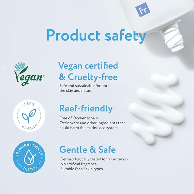 Face Republic Morning Hydration for Dry, Sensitive Skin - Hydro Derma Gentle Cleanser + Hydro Boost Solution Serum + Purity Sun Essence