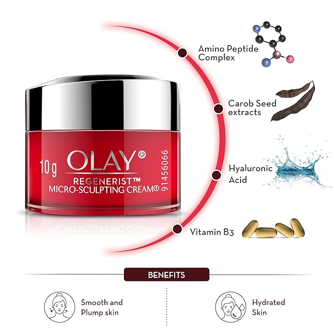Olay Day Cream: Regenerist Microsculpting Mini Moisturiser (non SPF), 10g/0.35oz