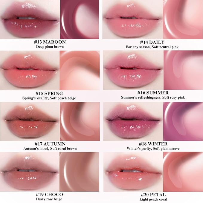 BBIA Glow Tint – Lip Plumping Volumizing Glossy & Glowy Lip Stain Naturally Moisturizing Comfortable Texture Lightweight Long-Lasting Vivid Color Non-Sticky Korean Makeup (30 COZY, Pack of 1)