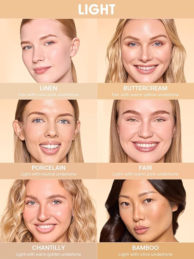 SHEGLAM Dew & Done Skin Tint with SPF20 Light-medium Coverage Foundation Evens Skin Tone-Buttercream