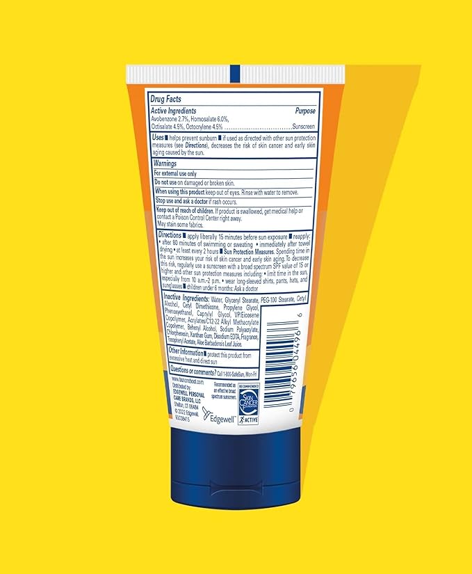Banana Boat Sport Ultra SPF 30 Face Sunscreen Lotion, 3oz | Travel Size Sunscreen for Face, Sunblock Lotion, Banana Boat SPF 30, Oxybenzone-Free, 3oz