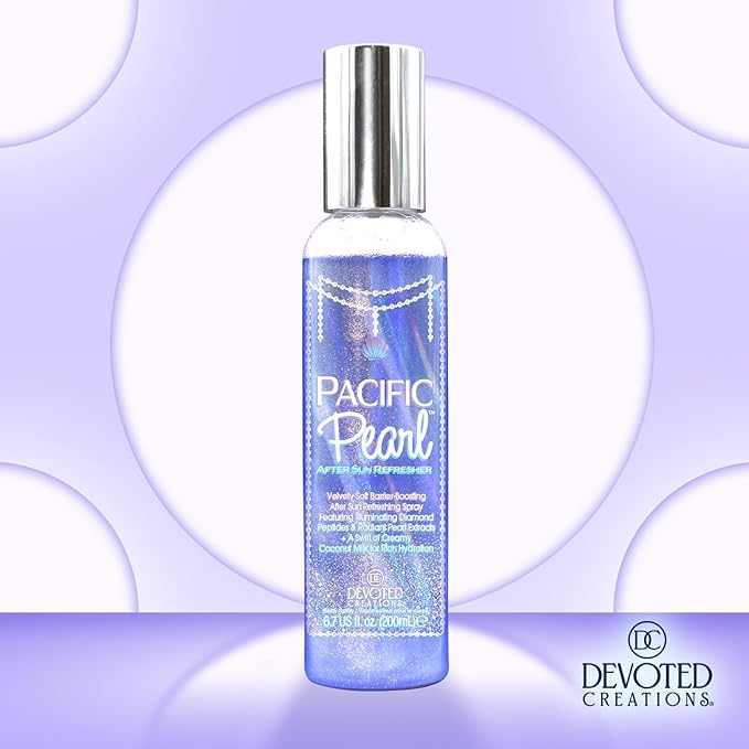 Devoted Creations Pacific Pearl After Sun Refreshing Spray | Velvety Soft Barrier-Boosting After Sun Refreshing Body Spray