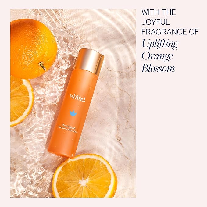 whind Oasis Splash Invigorating Glow Toner – Alcohol-Free Soothing Toner for Face Skin Care, Rich in Antioxidants – Hydrates, Brightens & Refreshes Skin – 100ml