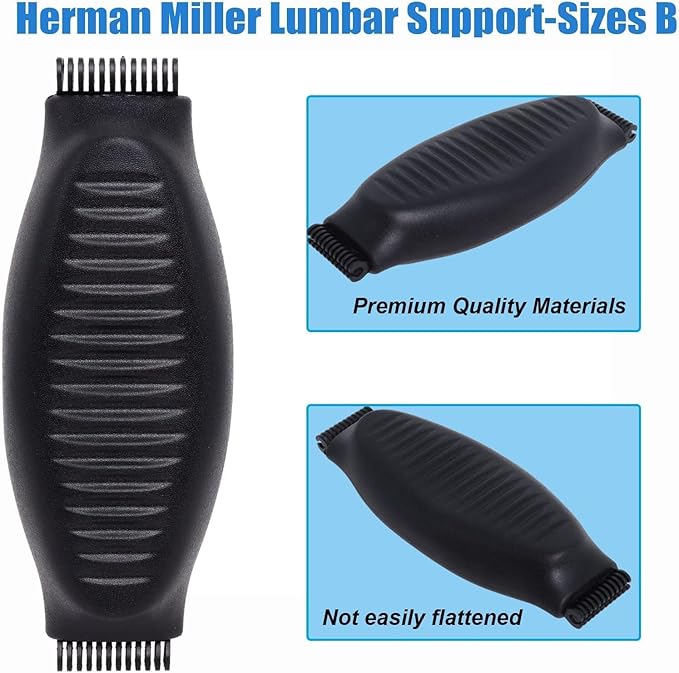 Ketofa Lumbar Support Pad Replacement for Herman Miller Classic Aeron Chair - Size C
