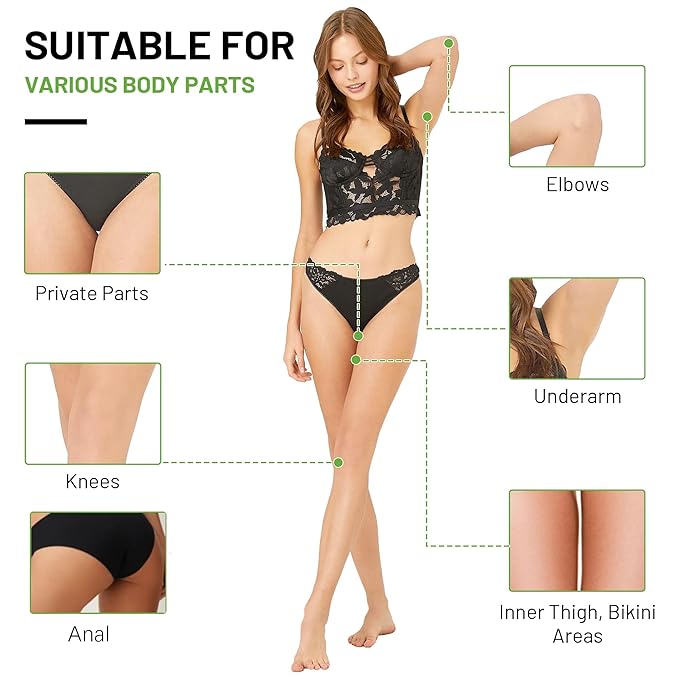 Skin Lightening Cream for Intimate Area with Niacinamide, Arbutin, Tranexamic Acid and Vitamin C, Even Skin Tone for Body, Underarm, Knees, Elbows, Inner Thigh, Bikini Areas Bleaching Whitening Cream