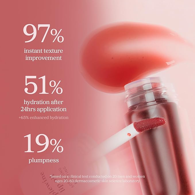 NOONI Korean Lip Oil - Applewine | Long-Lasting, Moisturizing, Plumping, Revitalizing for Dry Lips, Waterproof, No Peel Off, Hydrating Lip Stain, Stocking Stuffers, Gifts For Women, 0.12 FL Oz