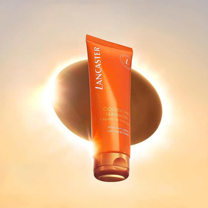 Lancaster GOLDEN TAN MAXIMIZER after sun lotion 13.5 Fl Oz (400 ml) - new 2020 packaging