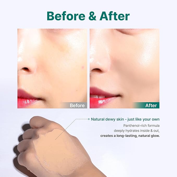 TROIAREUKE Aesthetic BB Cream H+ Formula SPF40+ PA++, Lightweight Blemish Balm, Tinted Moisturizer with Medium Coverage, Lasting Foundation Makeup Base for Dry Skin | Korean Beauty Makeup