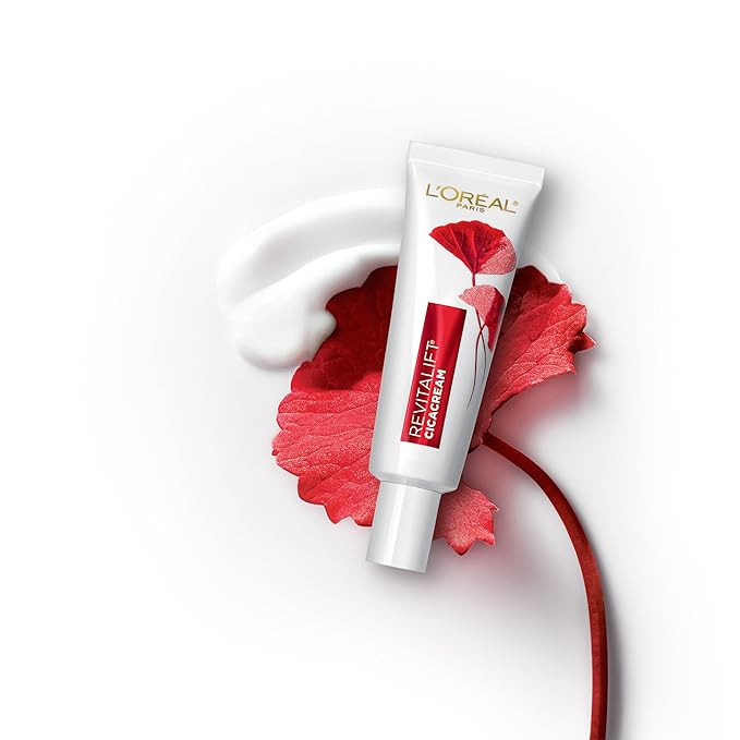L'Oreal Paris Revitalift Cicacream Anti-Aging Face Moisturizer with Centella Asiatica for Anti-Wrinkle and Skin Barrier Repair, Fragrance Free, Paraben Free, 1.7 fl; oz.