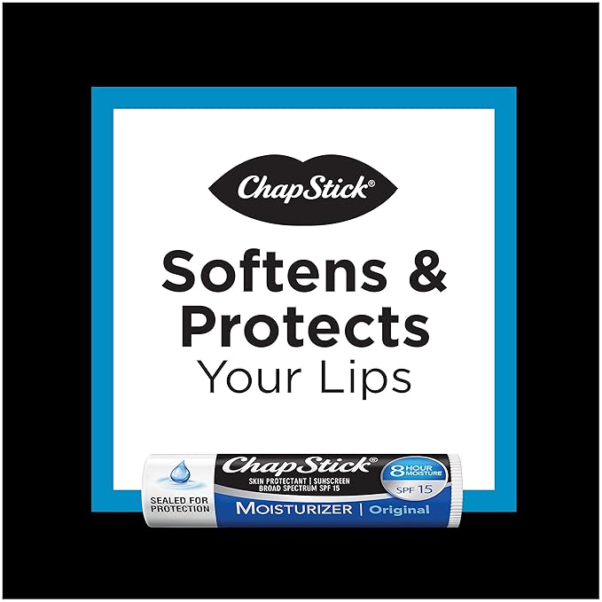 ChapStick Moisturizer 2-in-1 Lipcare SPF 15,Original,Black Cherry,Cool Mint,– Sunscreen Lip Balm with Aloe Vera and Vitamin E,0.15 Oz Ea,3 Count (Pack of 2)