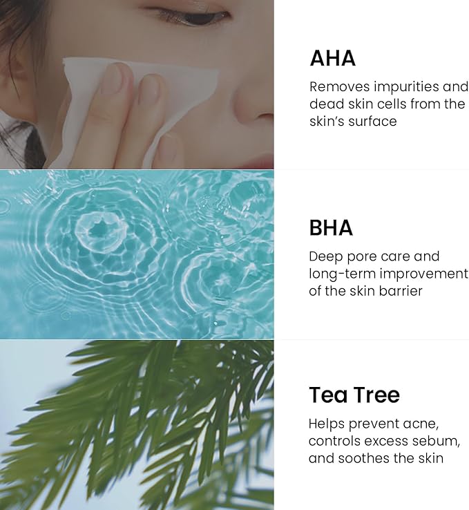 coxir AHA + BHA Pore Clearing Toner l All Skin Types, Purifying, AHA, BHA, Daily Pore Care,k Beauty Skincare,Korean Skincare[150ml,5.07fl.oz]