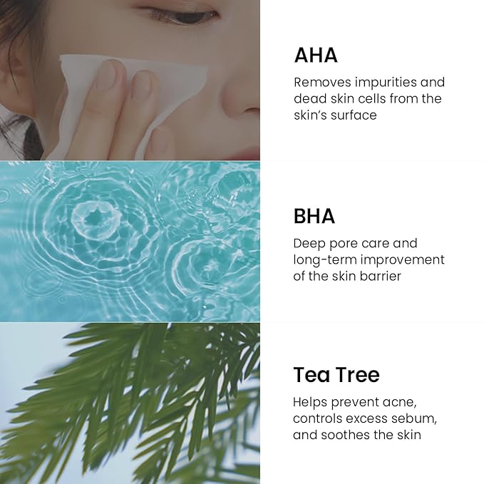 coxir Tea Tree Pore & Sebum Toner | Oil Balance, Pore Minimizer, Sebum Control | Paraben Free, Cruelty Free, Korean Skin Care[150ml/5.07 fl.oz]