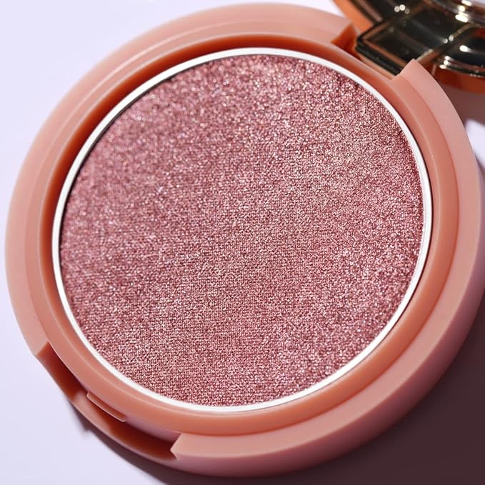 Oulac Plummy Brown Blush Makeup Powder| Rich Color Cream Blush Blendable| Natural F11