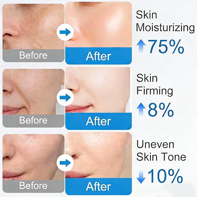 Silk Peptide Intensive Lifting Ampoule Korean Anti-Aging Facial Essence - Face Tightening, Lifting, Smoothing & Hydrating | 50ml (2pcs)