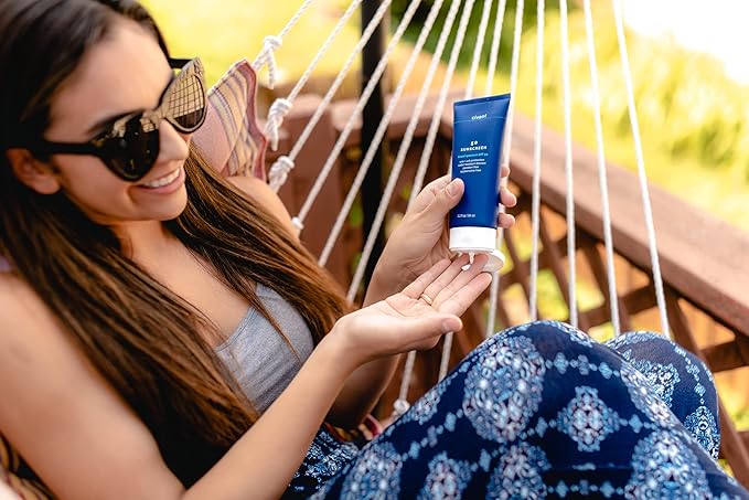 Civant SPF 50 Sunscreen for Face & Body - Broad Spectrum Sunscreen with Vitamin E & Zinc Oxide - Oxybenzone & Paraben Free, Cruelty Free & Vegan, 3.2 fl oz