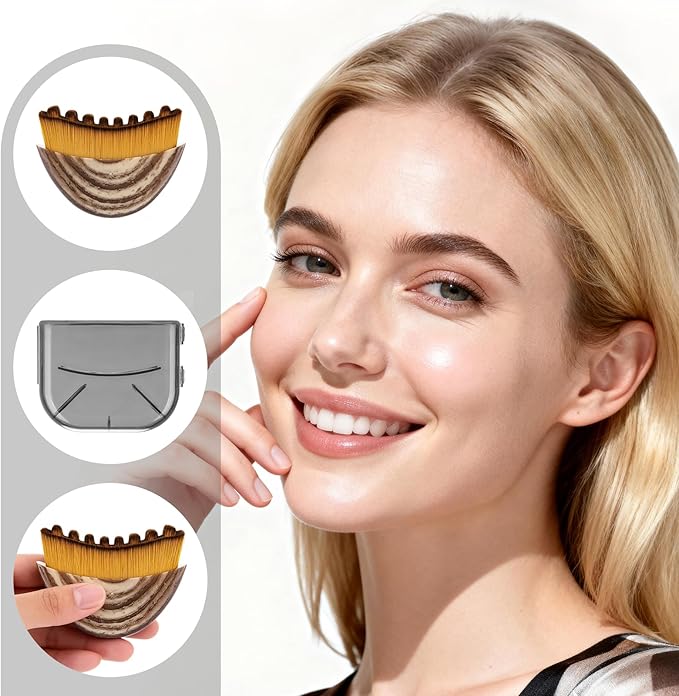 Face Brush SANLESS Lymphatic Contour Face Brush Facial Massage Tool for Face Comfortable Soft Ergonomic Lymphatic Drainage Mssager