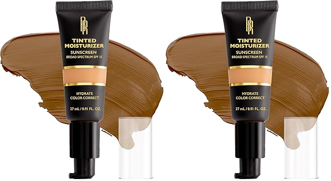 Black Radiance True Complexion Tinted Moisturizer SPF 15 Medium to Dark (Neutral) (Pack of 2)