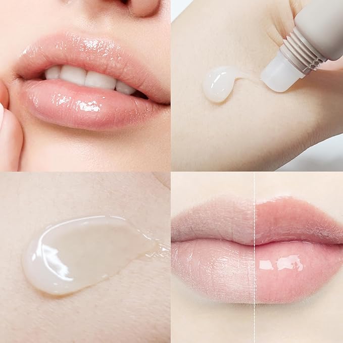 URQT Lip Butter Balm, Hydrating, Nourishing & Softening Lip Care with Natural Oils & Fruit Extracts, Long-Lasting Moisture, Non-Sticky Shine, Soften Dry Lips Lip Care (#1 Vanilla)