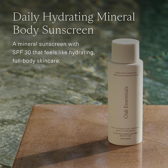 Oak Essentials Daily Hydrating Mineral Body Sunscreen