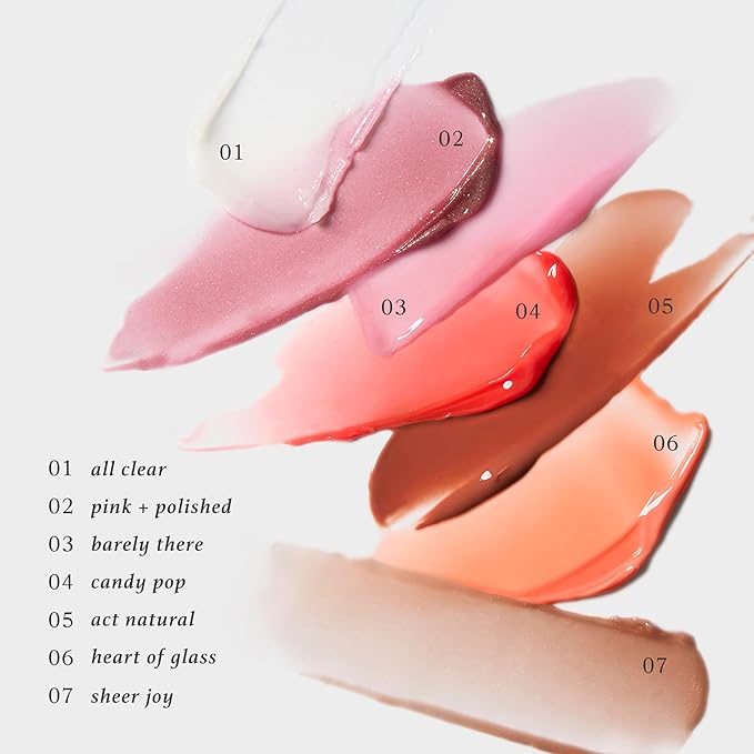 Julep 24/7 Lip Treatment – Hydrating & Glossy Lip Balm and Lip Sleeping Mask with Shea Butter – Moisturize, Protect & Soothe – Vegan & Cruelty-Free - Clear