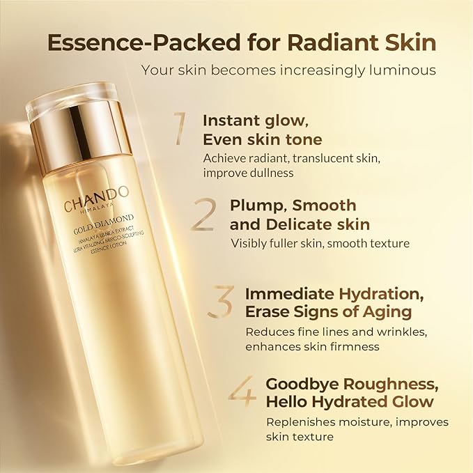 Gold Diamond Multi Anti-aging Cream (55g/1.94oz) - Gold Diamond Tightening Toner Serum 200ml/6.76oz Gift Set