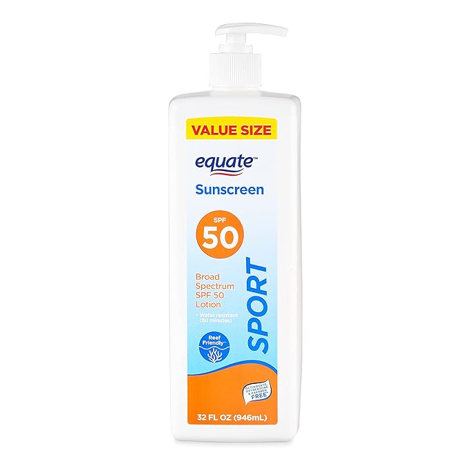 Sport Broad Spectrum Sunscreen Value Size, SPF 50, 32 fl oz