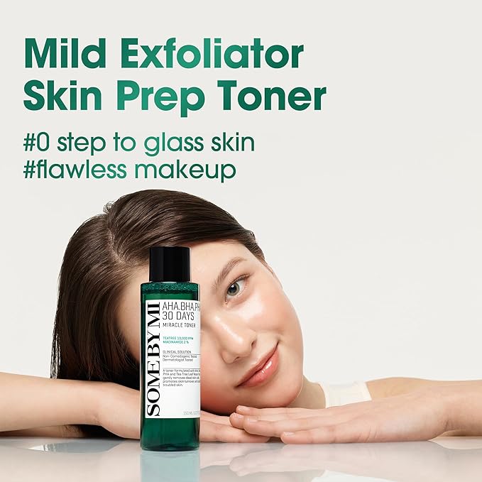 SOME BY MI PDRN Spirulina Soothing Sherbet Mask & AHA BHA PHA 30 Days Miracle Toner