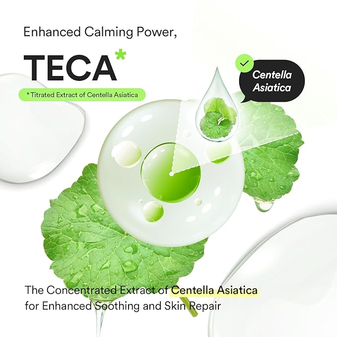 Abib Soothing Acne Care Duo: Heartleaf Teca Capsule Serum Calming Drop & Heartleaf Spot Pad Calming Touch 80pads I Centella Asiatica & Niacinamide Serum, Toner Pads for Sensitive Skin