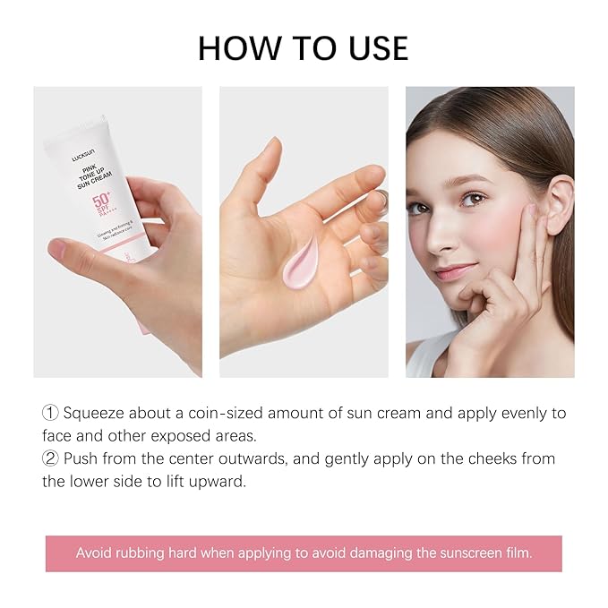 Pink Tinted Skin Tint SPF 50+ PA++++ – Lightweight Sunscreen for a Hydrated Makeup Daily Finish