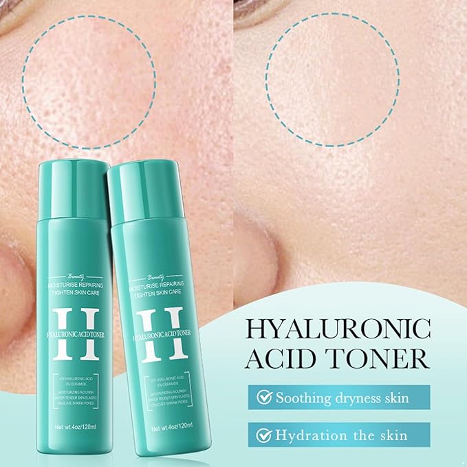 Facial Water & Toner - Daily Hydrating Care to Soothe Women's Skin Hyaluronic Acid One Size
