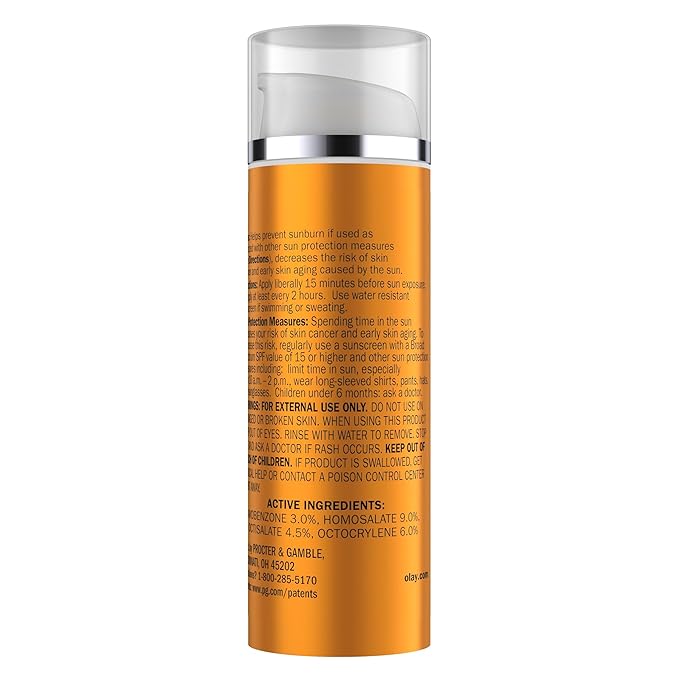 Olay Super Cream with Sunscreen SPF 30,Trial Size,Lightweight Face Moisturizer with Sun Protection,5-in-1 Skin Care Benefits - Hydrating,Brightening,Firming - Niacinamide,Vitamin C,15 mL,(Pack of 2)