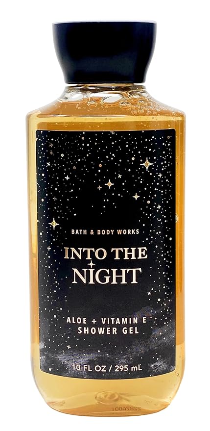 Bath & Body Works Into The Night - Deluxe Gift Set - Fine Fragrance Mist, Body Cream, Shower Gel and Body Lotion With a Natural Oats Sample Soap.