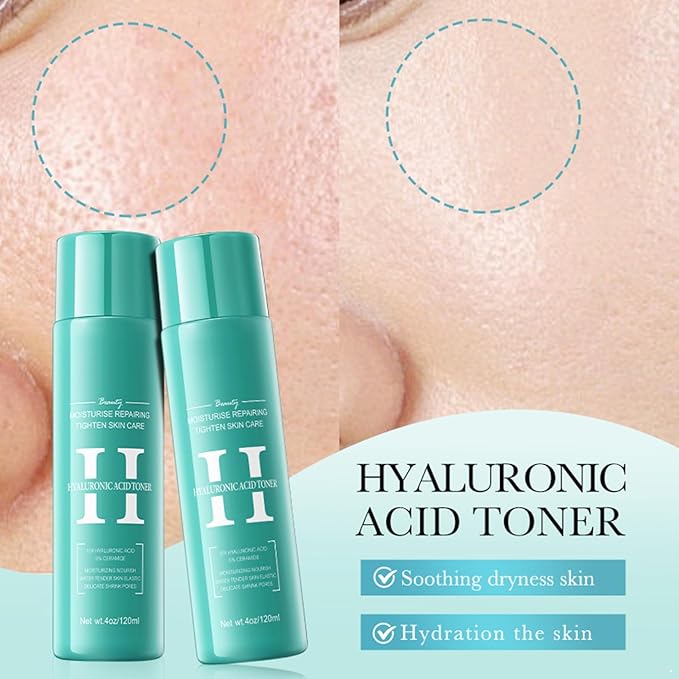 iiniim Lightweight Hydrating Toner - Soothing Daily Facial Water for Women's Skin Care Hyaluronic Acid One Size