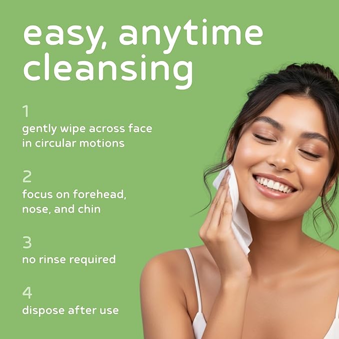 PB & JAY Cleancare Cleansing Wipes – 30 Count – Makeup Remover for Cooling Hydration & Comfort – Hydrating Korean Face Wipes for Sensitive Skin (Cucumber)