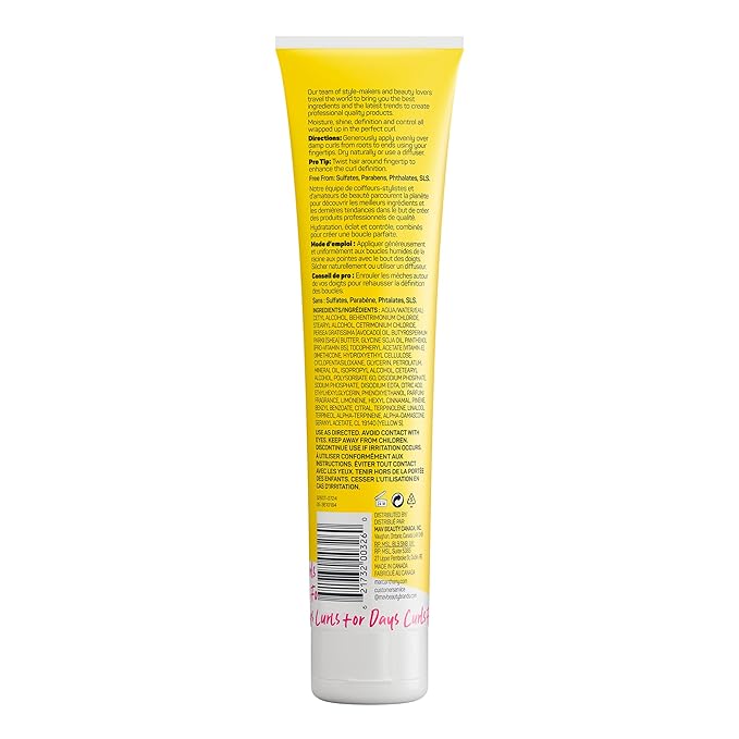 Marc Anthony Curl Defining Styling Cream for Curly Hair, Strictly Curls - Moisturizing Hair Defining Cream Softens & Detangles Coarse, Frizzy Curls with Shea Butter - Styling Product Reduces Frizz