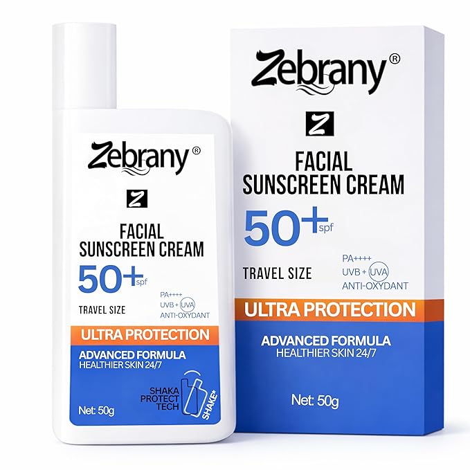 Facial Sunscreen, Oily & Acne-Prone Skin - SPF Moisturizer Face, No White Cast, Superior Sun Defense with a Clean Lightweight Feel, Mineral-Based with Zinc Oxide for Men & Women Daily Skincare.
