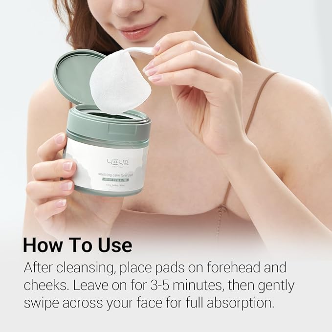 Soothing Calm Cream + Soothing Calm Toner Pads Set – CICA & Heartleaf Barrier Care Duo for Sensitive Skin